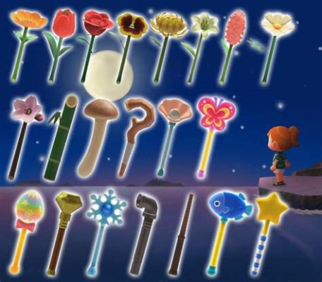 what does the star wand do in animal crossing